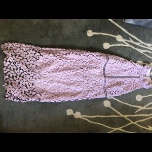 Lavender floral dress